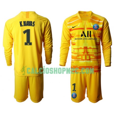 Paris Saint Germain Portiere K NAVAS 1 Bambino II 2019/2020 Manica Lunga